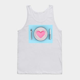 Eat heart Tank Top